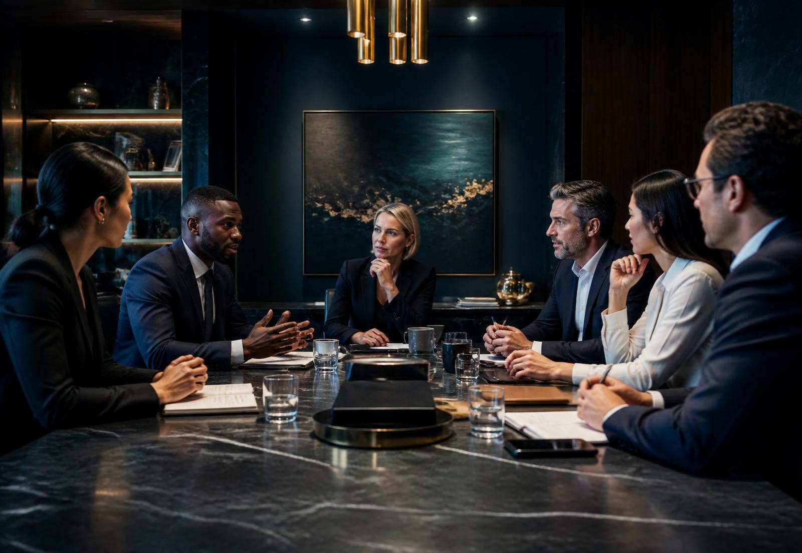 Executive strategy session
